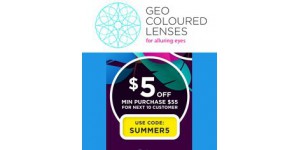 Geo Coloured Lenses coupon code