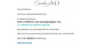 Opulence Md Beauty coupon code