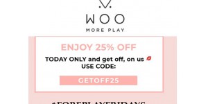 Woo More Play coupon code