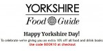 Yorkshire Food Guide discount code