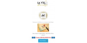 La Vie By Z coupon code