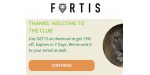 Fortis discount code