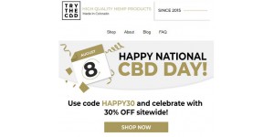 Try The CBD coupon code