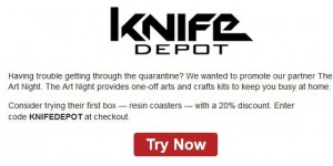 Knife Depot coupon code
