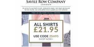 Savile Row Company coupon code