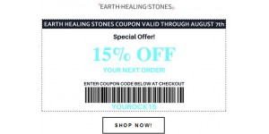 Earth Healing Stones coupon code