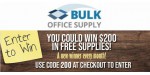 Bulk Office Supply discount code