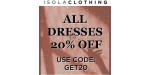 Isola Clothing discount code