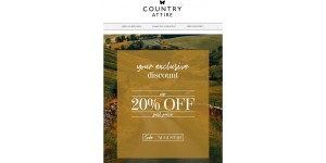 Country Attire UK coupon code