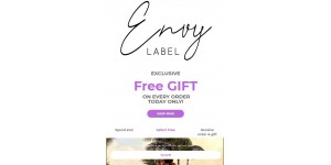 Envy Label coupon code