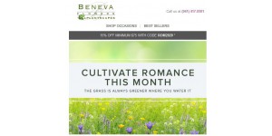 Beneva Flowers coupon code