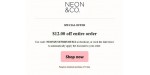 Neon & Co discount code