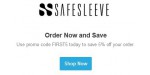 Safe Sleeve discount code