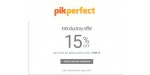 Pik Perfect discount code