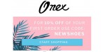 Onex Shoes discount code