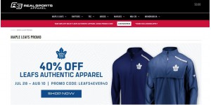Real Sports Apparel coupon code