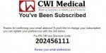 CWI Medical discount code