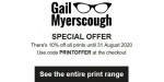 Gail Myerscough discount code