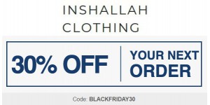 Inshallah Clothing coupon code