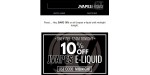 Jvapes E-Liquid discount code
