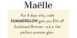 Maëlle discount code