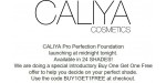 Caliya Cosmetics discount code