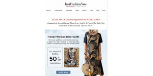 Just Fashion Now coupon code