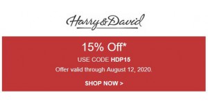 Harry & David coupon code