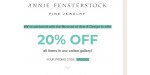 Annie Fensterstock discount code
