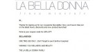 La Bella Donna discount code