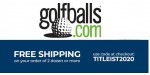 Golf Balls discount code