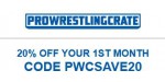Pro Wrestling Crate discount code
