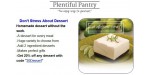 Plentiful Pantry discount code