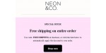 Neon & Co discount code