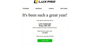 Lux Pro coupon code