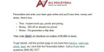 All Volleyball discount code