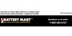 Battery Mart discount code