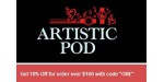 Artistic Pod discount code