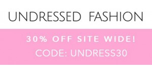 Undressed Fashion coupon code