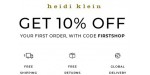 Heidi Klein discount code