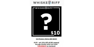 Whiskey Riff coupon code