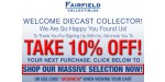 Fairfield Collectibles discount code