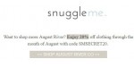 Snuggle Me discount code