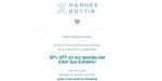 Hannes Dottir discount code