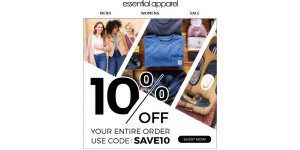 Essential Apparel coupon code