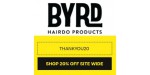 Byrd Hairdo Products discount code