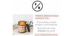 Freres Branchiaux Candle Co discount code