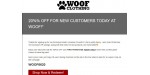 WOOF Clothing discount code