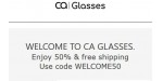 Ca Glasses discount code