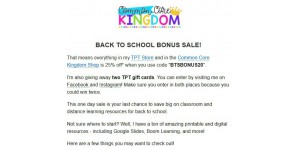 Common Core Kingdom coupon code